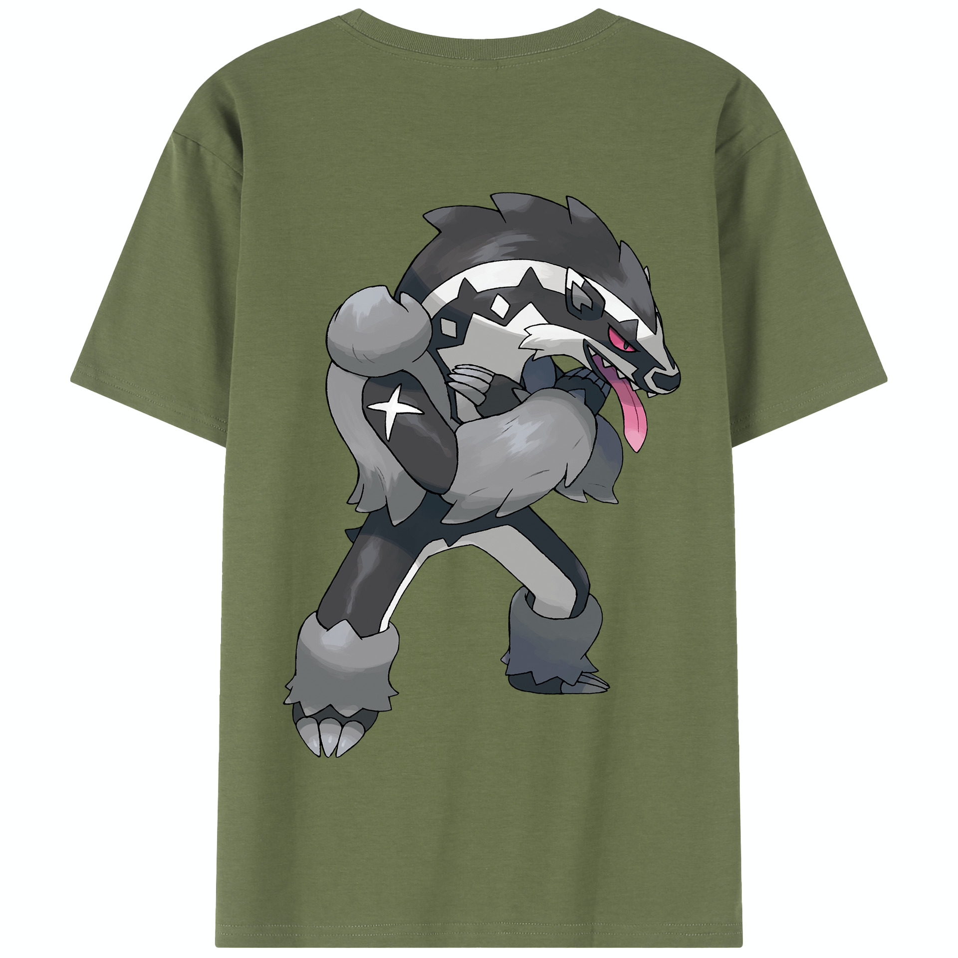 （画像用） ポケットモンスター Pokémon 綿100％半袖Tシャツ（背面プリント）